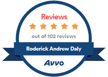 Reviews | out of 102 reviews Roberick Andrew Daly | Avvo