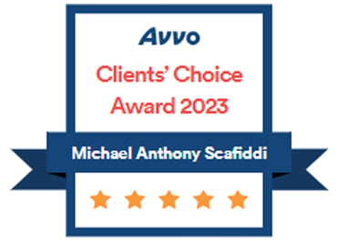 Avvo | Clients' Choice Award 2023 | Michael Anthony Scafiddi