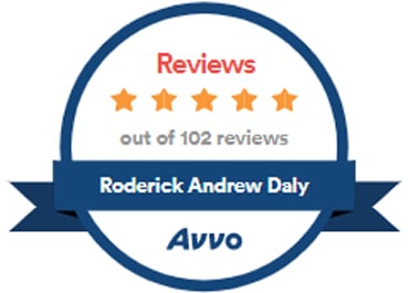 Reviews | out of 102 reviews Roberick Andrew Daly | Avvo